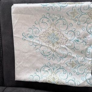 Bohemian shower curtain